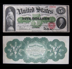1862 Greenback issue